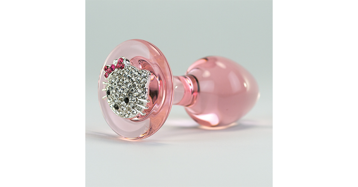 anal plug kitty Pink Jewelled Kitty Cat Neko Butt Plugs – DDLG Playground main image 0