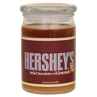 Hershey’s Chocolate with Almonds Scented Candle Jar