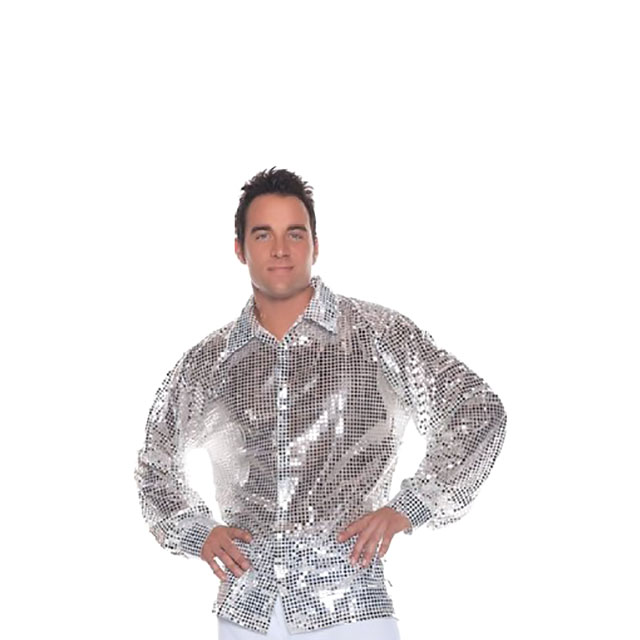 Highly Reflective Sequin Shirt