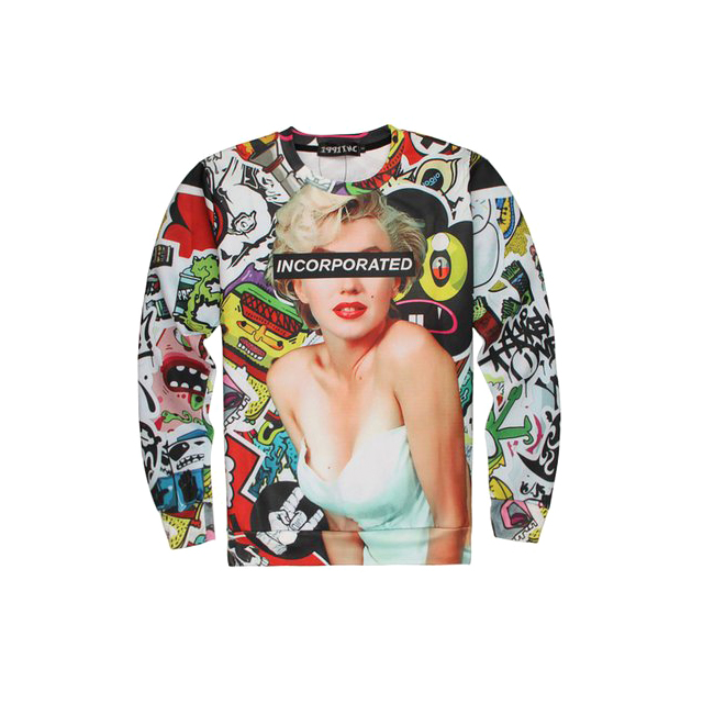 Ironically Tacky Marilyn Monroe Sweater
