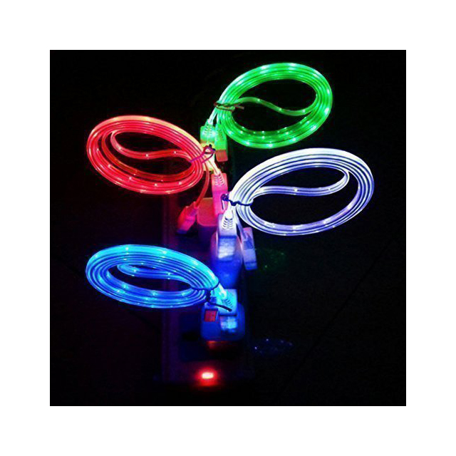 Light-Up LED iPhone Charger Cables