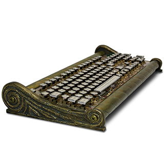 Nautical Steampunk Computer Keyboard