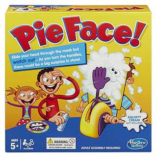 Pie Face game