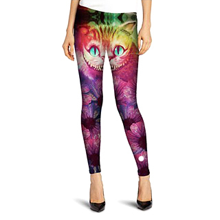 Psychedelic Pussy yoga pants