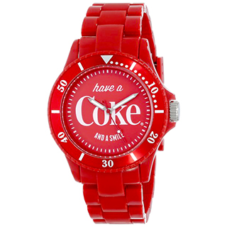 Red Coca-Cola watch