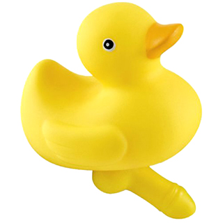 Rubber Ducky with a Dick