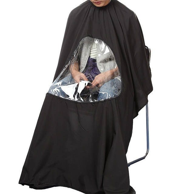 Salon Cape with Viewing Window | drunkMall