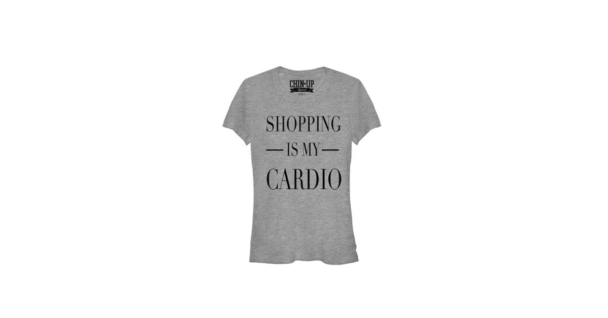 Shopping Is My Cardio t-shirt | drunkMall