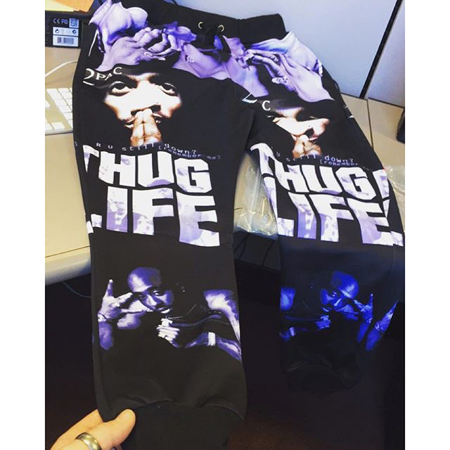 Tupac Shakur “Thug Life” sweatpants