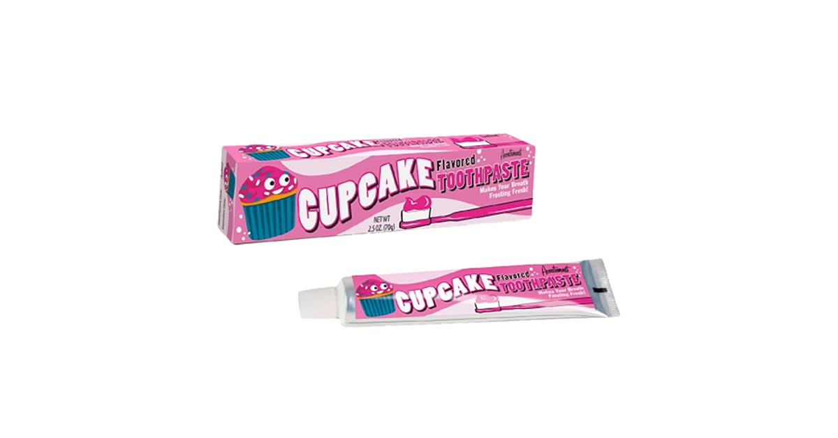 Cupcake Flavored Toothpaste drunkMall