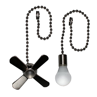 Foolproof Fan and Light Chain Pull Set