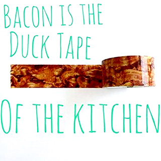 Bacon Print Duct Tape