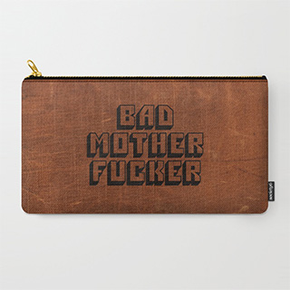 Bad Motherfucker Zippered Pouch