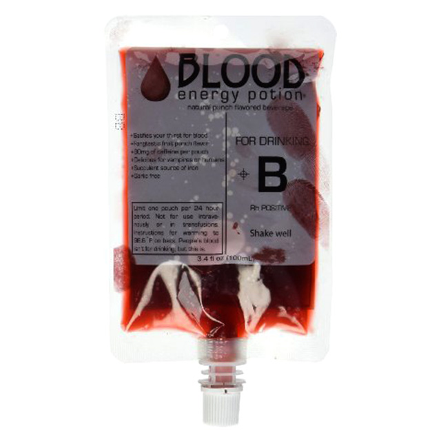 Energy Drink Blood Drip