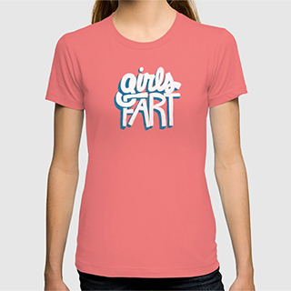 Girls Fart T-Shirt