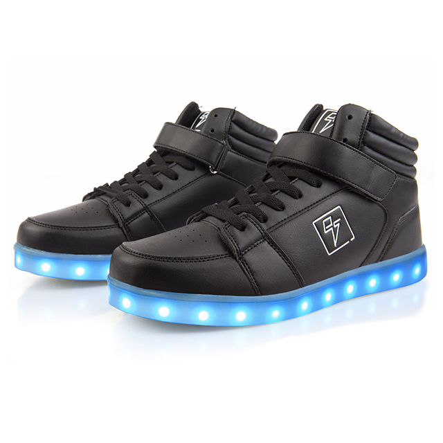 LED High-Top Sneakers
