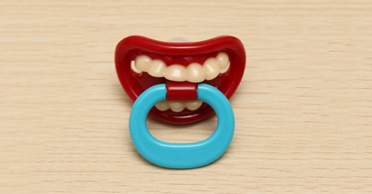 Pacifier with Teeth drunkMall