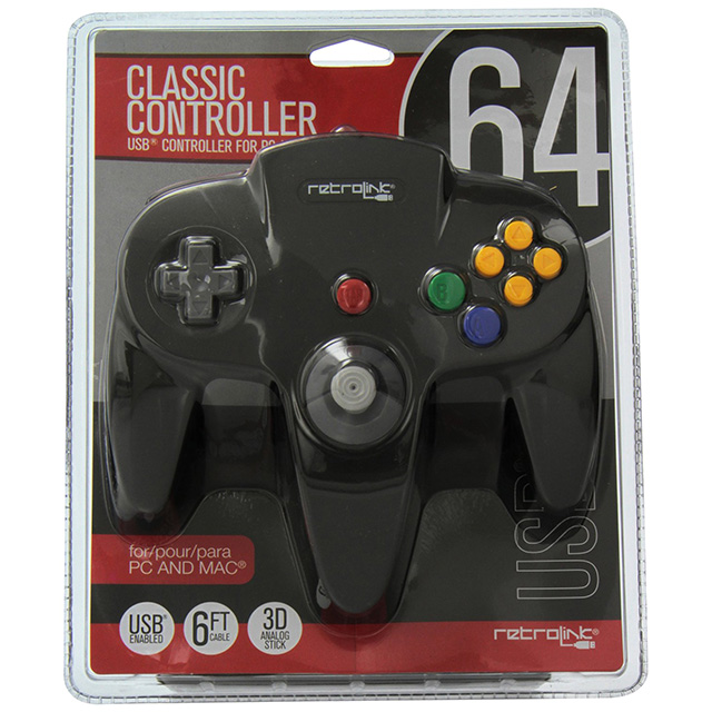 USB Nintendo 64 Controller