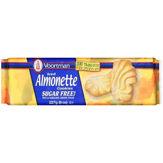 Iced Almonette Cookies