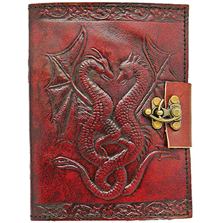Leather-Bound Dragon Journal