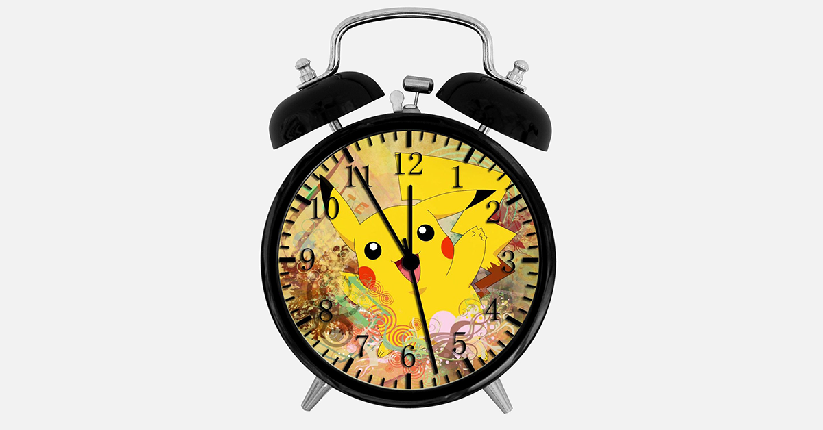 Pikachu Alarm Clock drunkMall