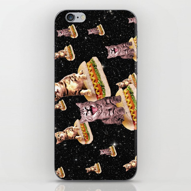 Hot Dog Cats in Space Phone Case