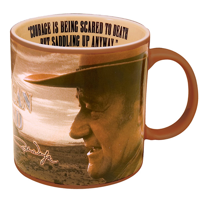 Inspirational John Wayne Coffee Cup