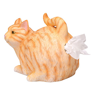 Cat Butthole Tissue Holder