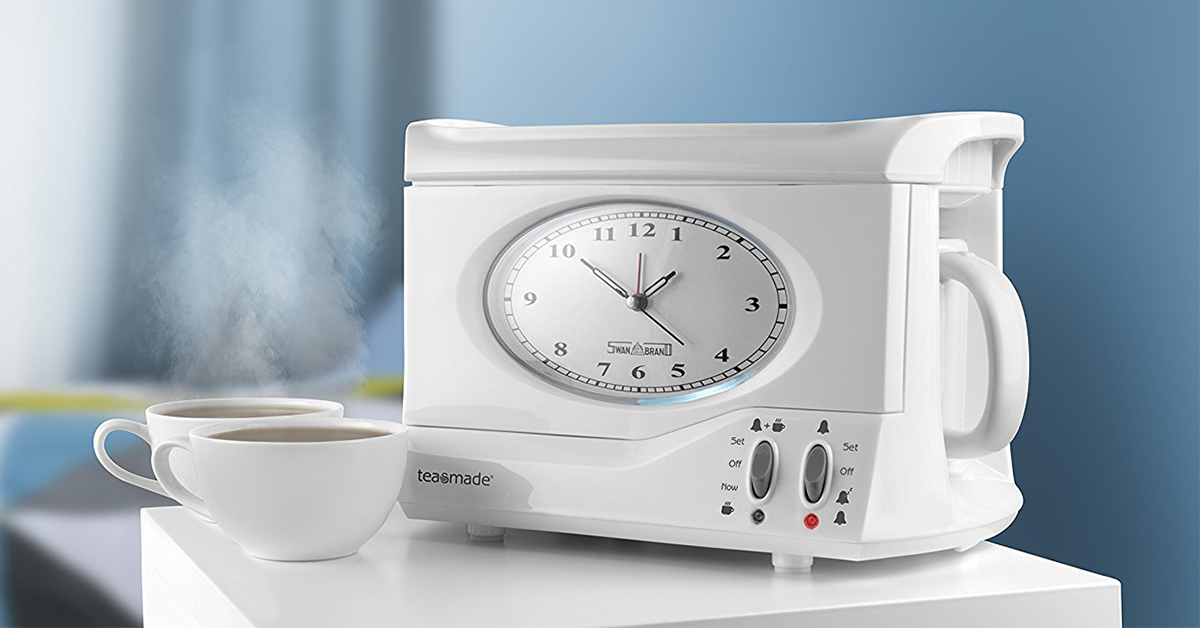 Tea Making Alarm Clock drunkMall