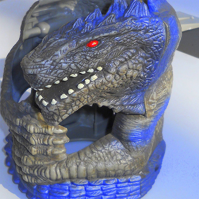 Godzilla Cup Holder from Taco Bell in 1998
