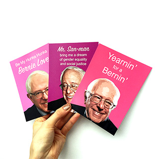 Bernie Sanders Valentines 3-Pack