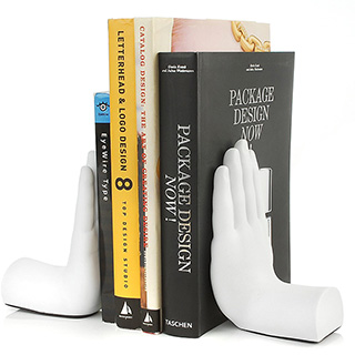 Hand Smash Bookends