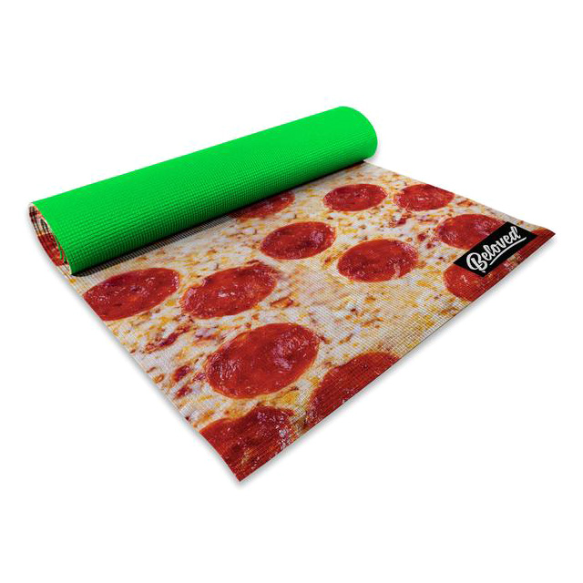 Pizza Yoga Mat