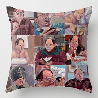 9 Shades of Costanza Pillow