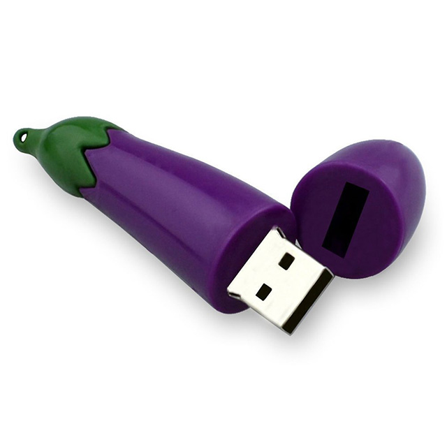 Eggplant USB Drive