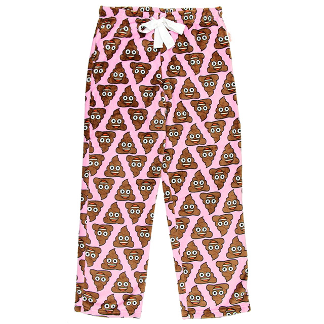 Poop Emoji Pajama Pants