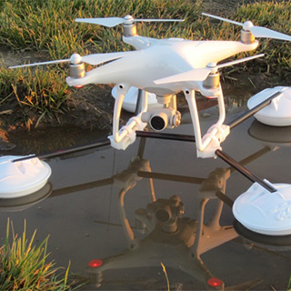 Water Landing Gear for Drones
