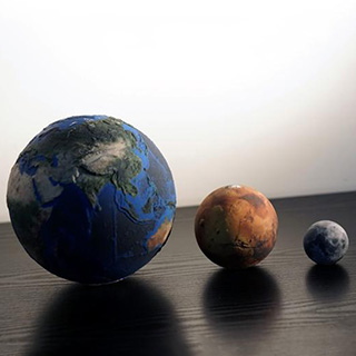 Scale Model Planets