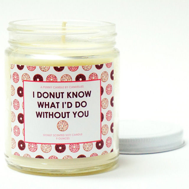 Donut Scented Candles