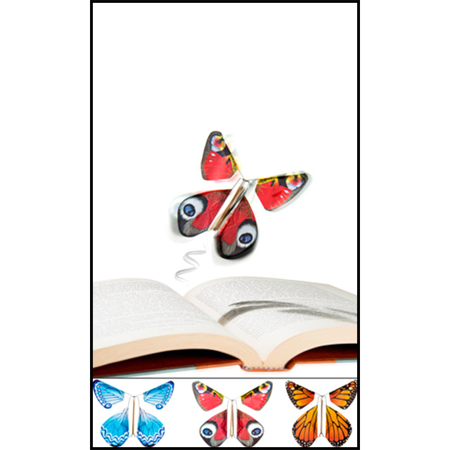 Flying Butterfly Bookmark