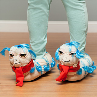 Labyrinth Worm Slippers