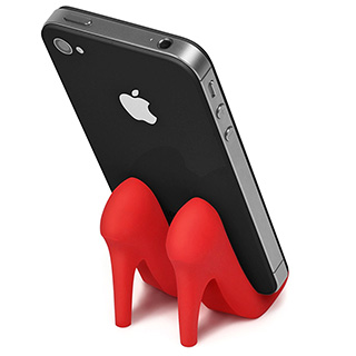 Red High Heels Phone Stand