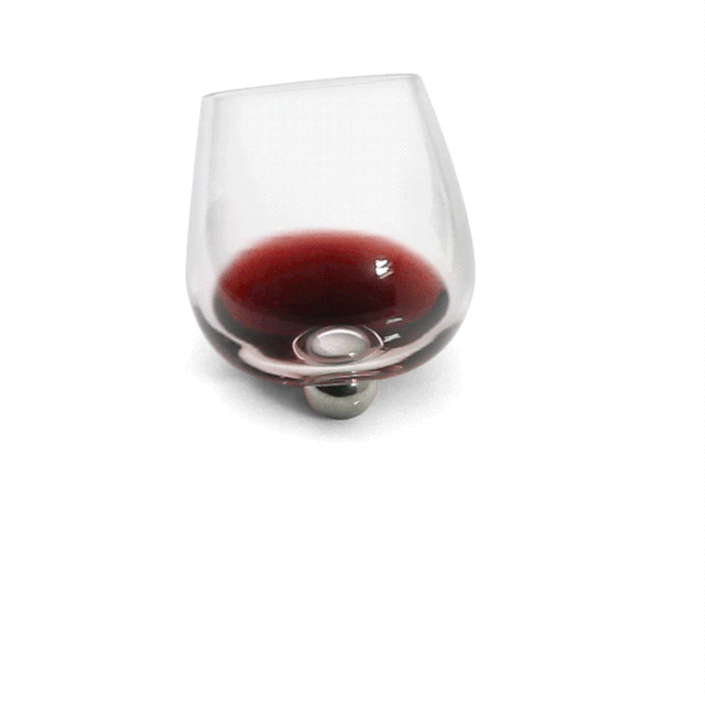 Spinning Wine Glass